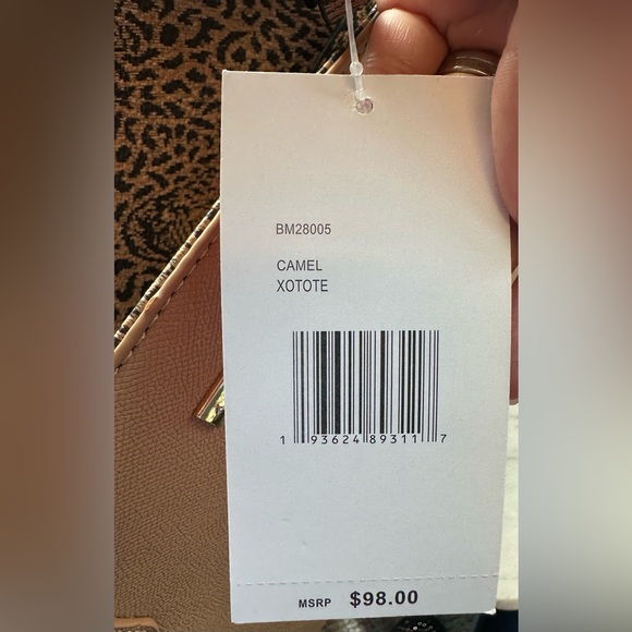 Betsy Johnson Camel XOTote - Picture 8 of 8